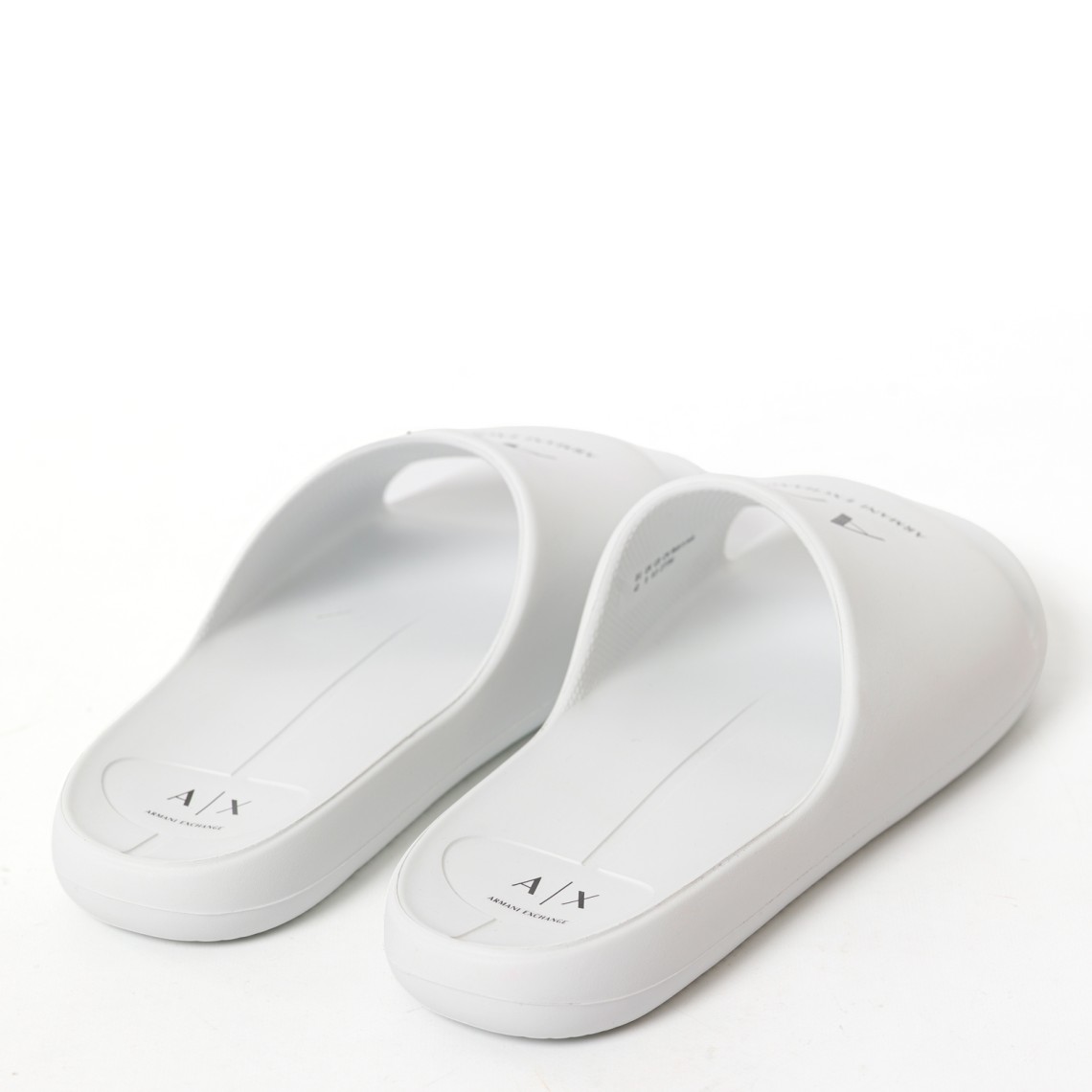 Ciabatte slides con logo Armani Exchange