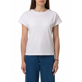 T-shirt in jersey di cotone Emme Marella