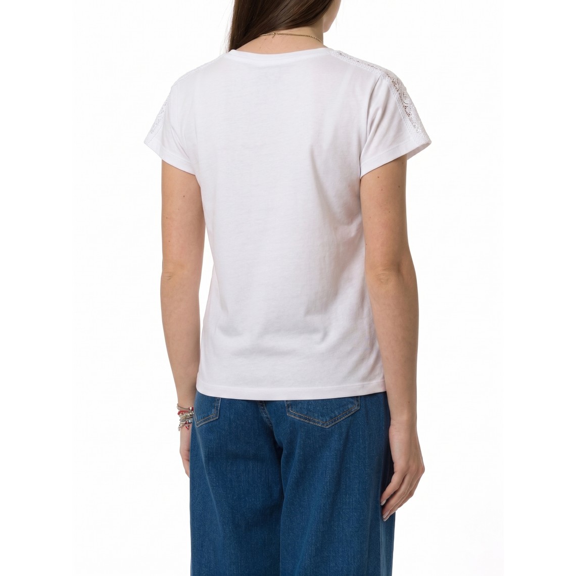 T-shirt in jersey di cotone Emme Marella
