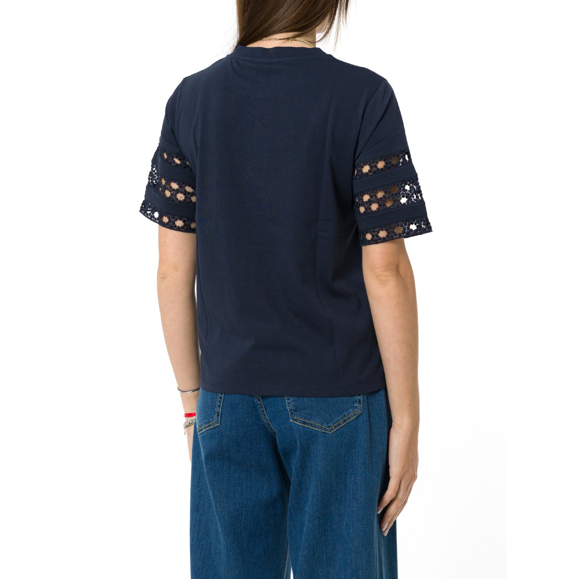 T-shirt con ricamo Emme Marella