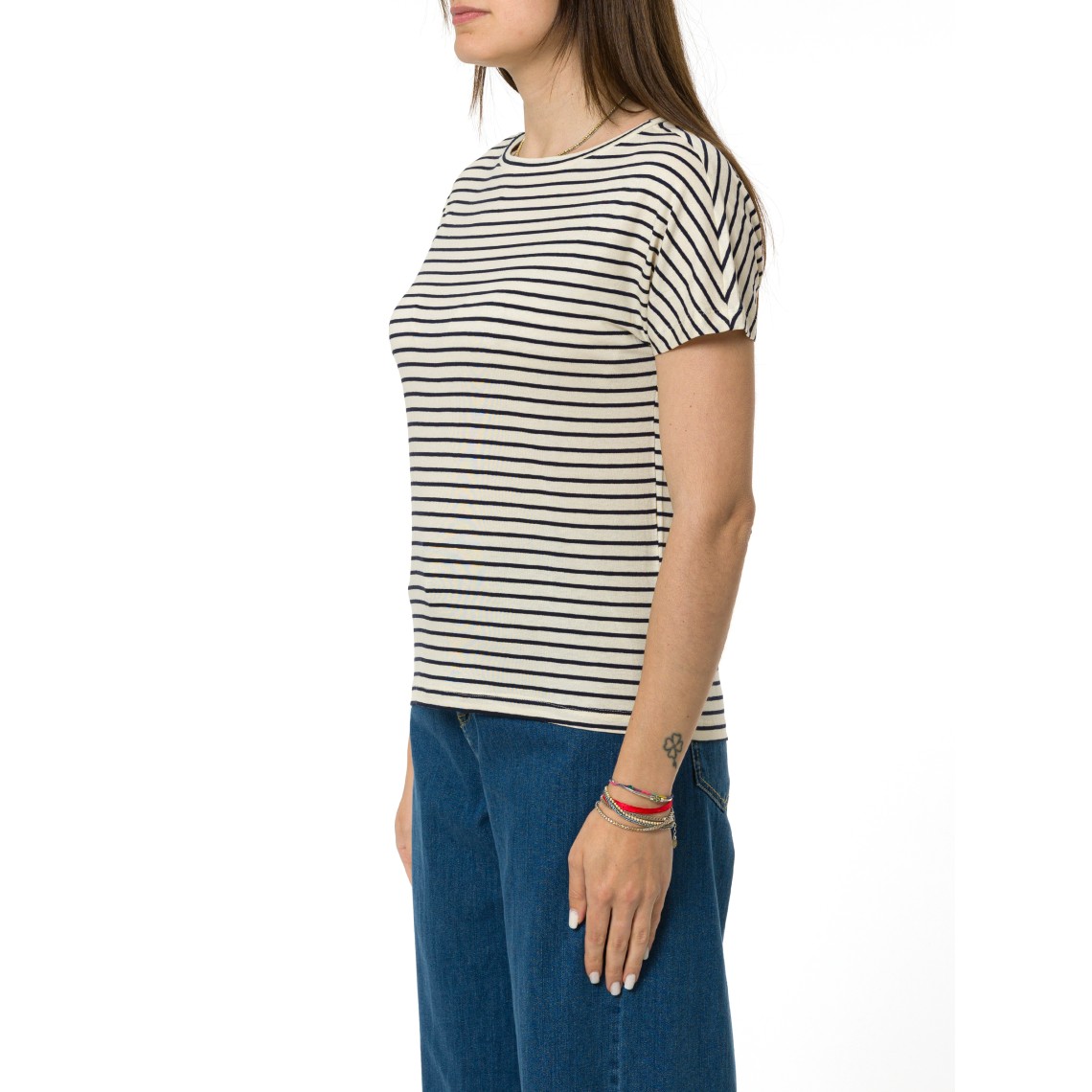 T-shirt a righe Emme Marella