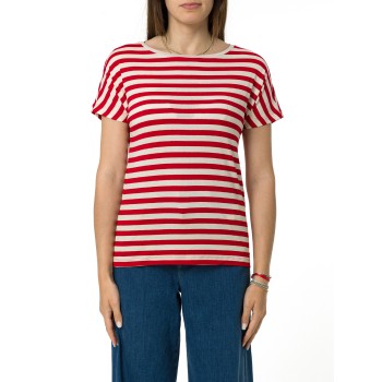 T-shirt a righe Emme Marella