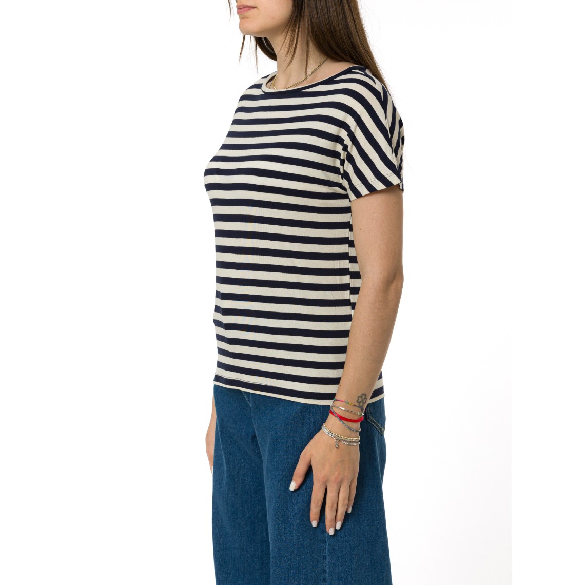 T-shirt a righe Emme Marella