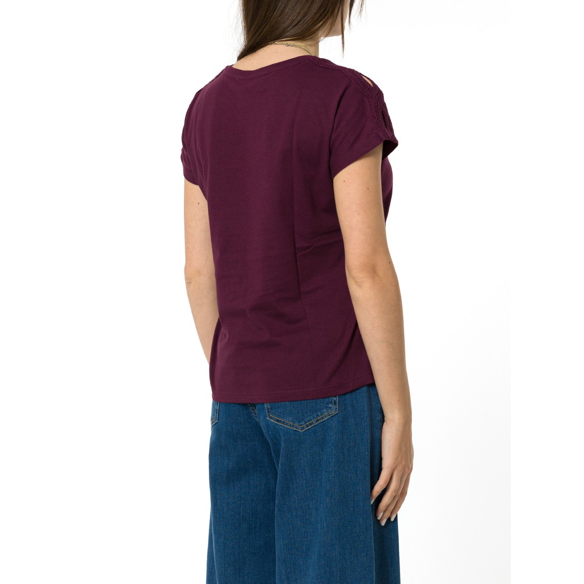 T-shirt in jersey di cotone Emme Marella