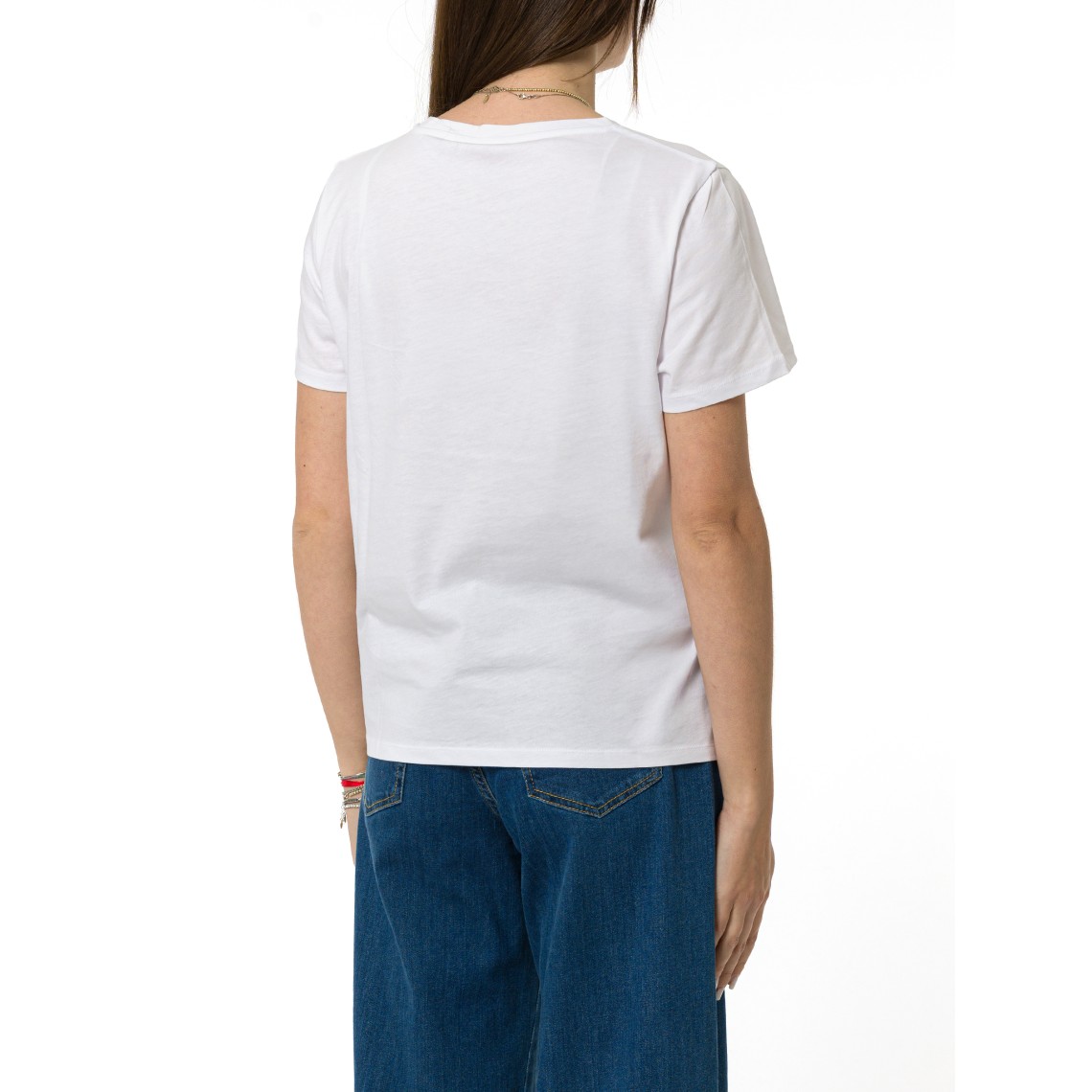 T-shirt in jersey di cotone Emme Marella