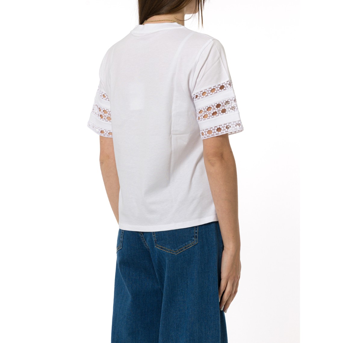 T-shirt con ricamo Emme Marella