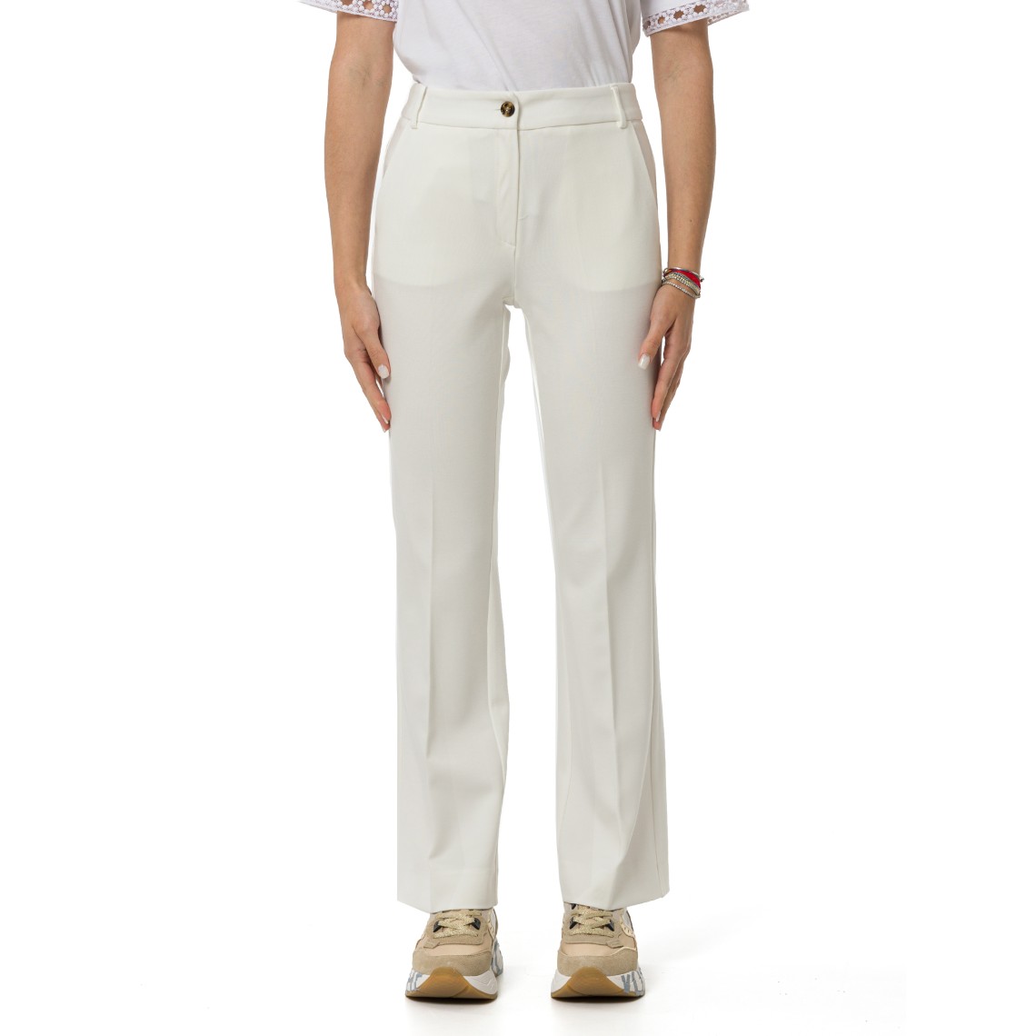 Pantaloni in jersey stretch Emme Marella