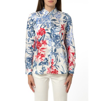 Camicia in twill tecnico stampato Emme Marella