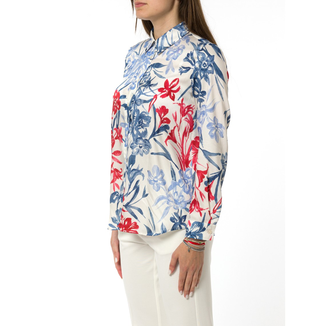 Camicia in twill tecnico stampato Emme Marella