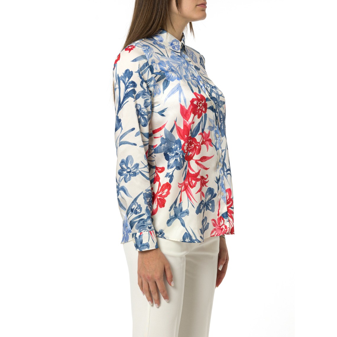 Camicia in twill tecnico stampato Emme Marella