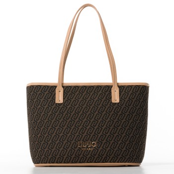 Borsa a spalla jacquard Liu Jo