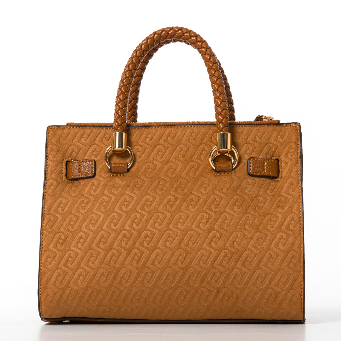 Borsa Liu Jo in camoscio sintetico con monogram goffrato