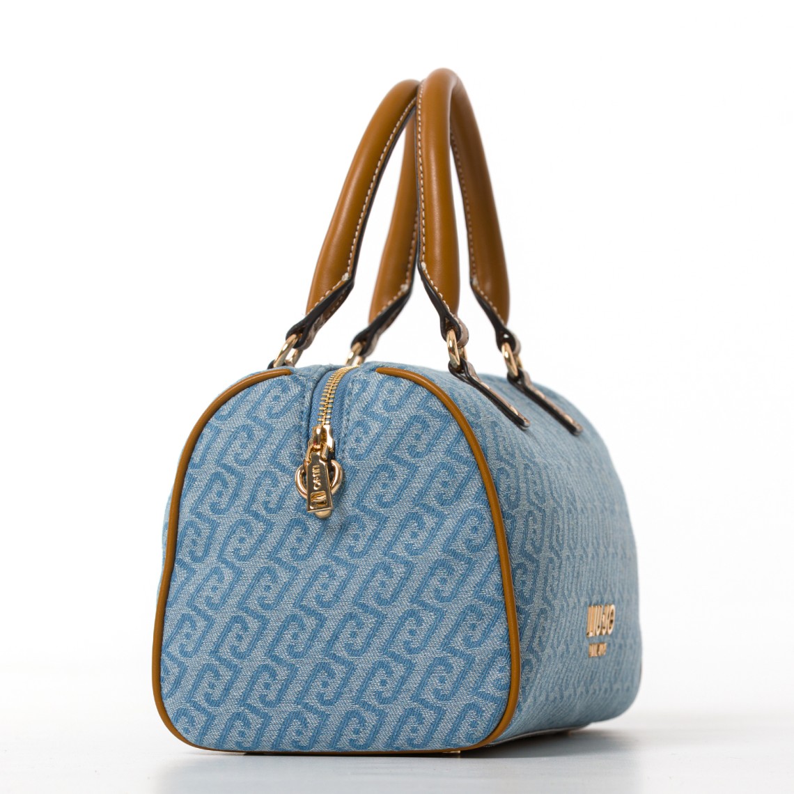 Borsa in denim con monogram jacquard Liu Jo