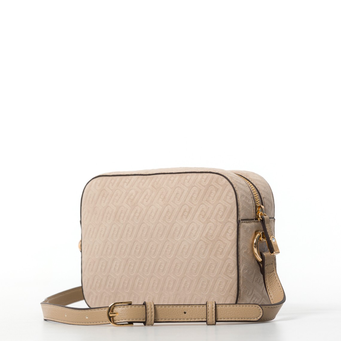 Borsa Camera Case in camoscio sintetico con monogram goffrato Liu Jo