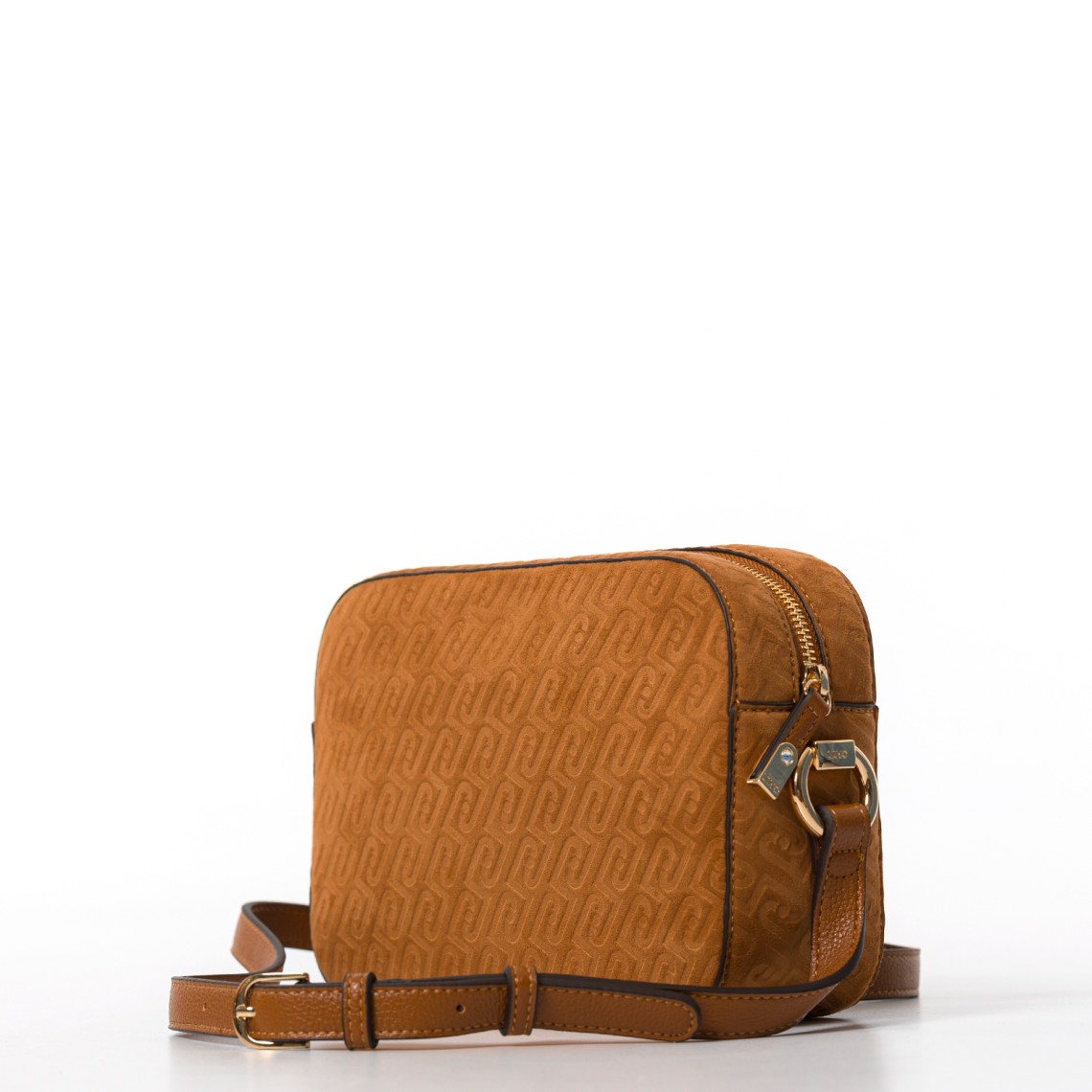 Borsa Camera Case in camoscio sintetico con monogram goffrato Liu Jo