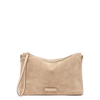 Borsa in pelle scamosciata Nora Pouch Gianni Chiarini
