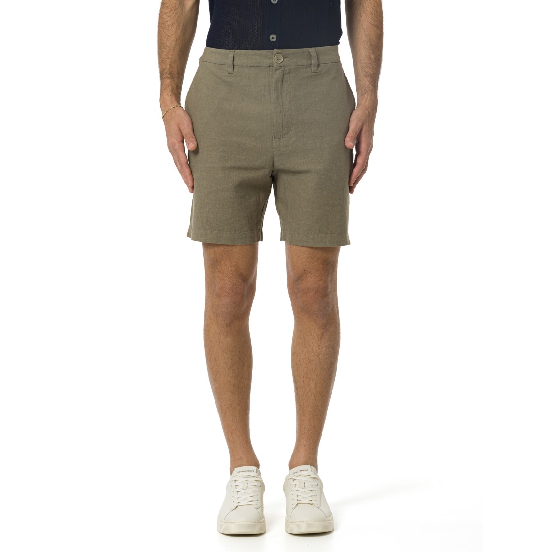 Shorts in lino Armani Exchange