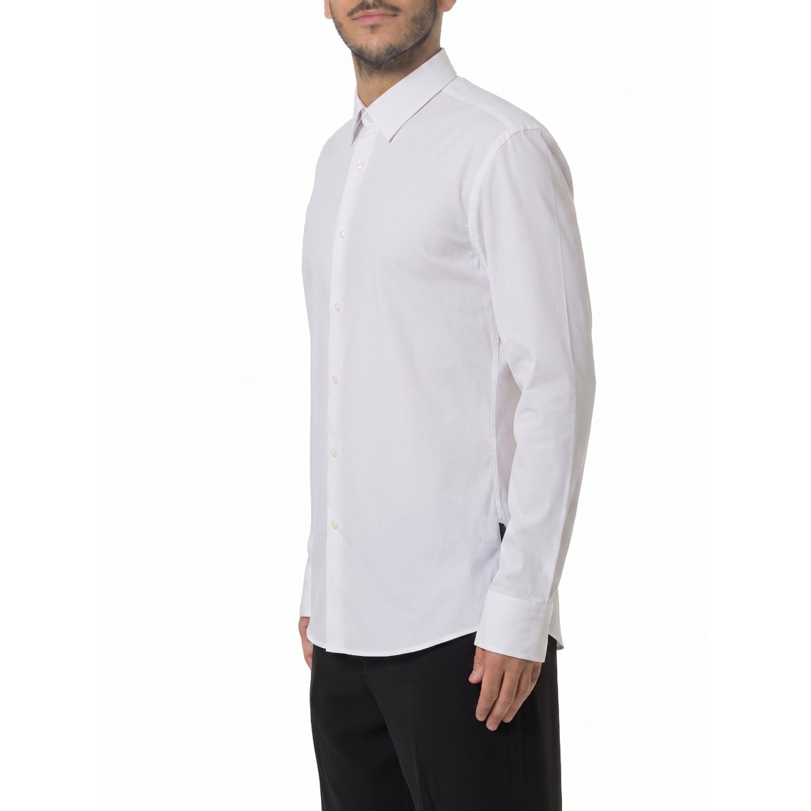Camicia slim fit in jersey elasticizzato Boss