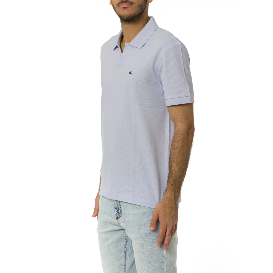 Polo con scollo a V Calvin Klein Jeans