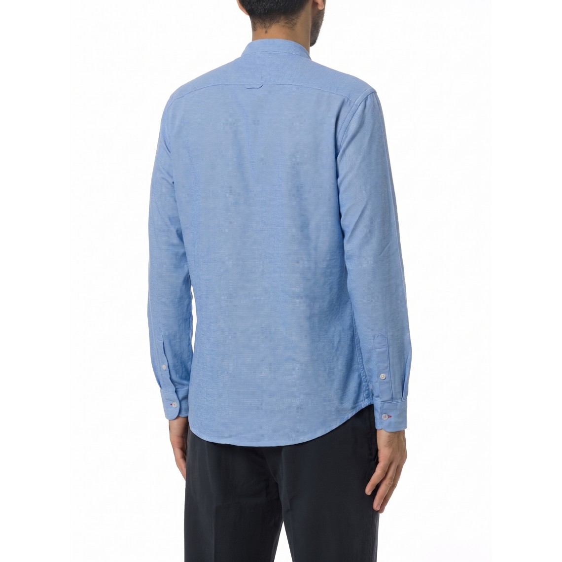 Camicia coreana in misto lino Tommy Jeans
