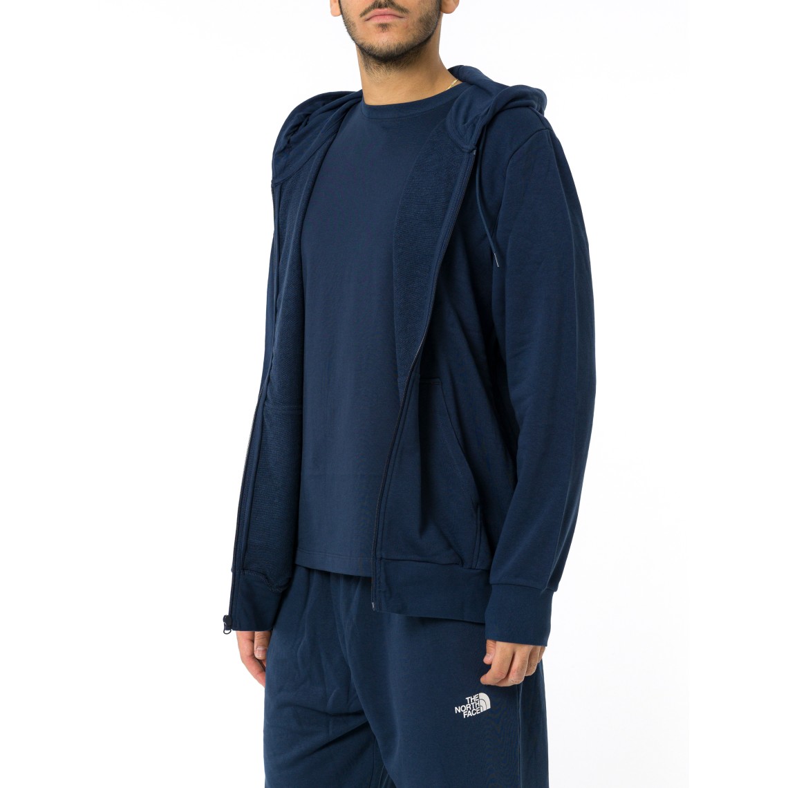 Felpa con zip e cappuccio Simple Dome Light Regular The North Face