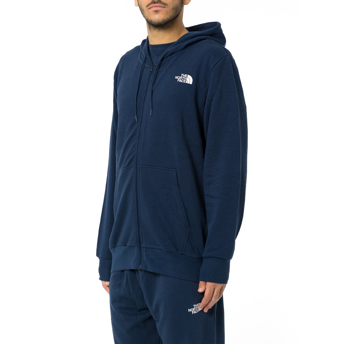 Felpa con zip e cappuccio Simple Dome Light Regular The North Face