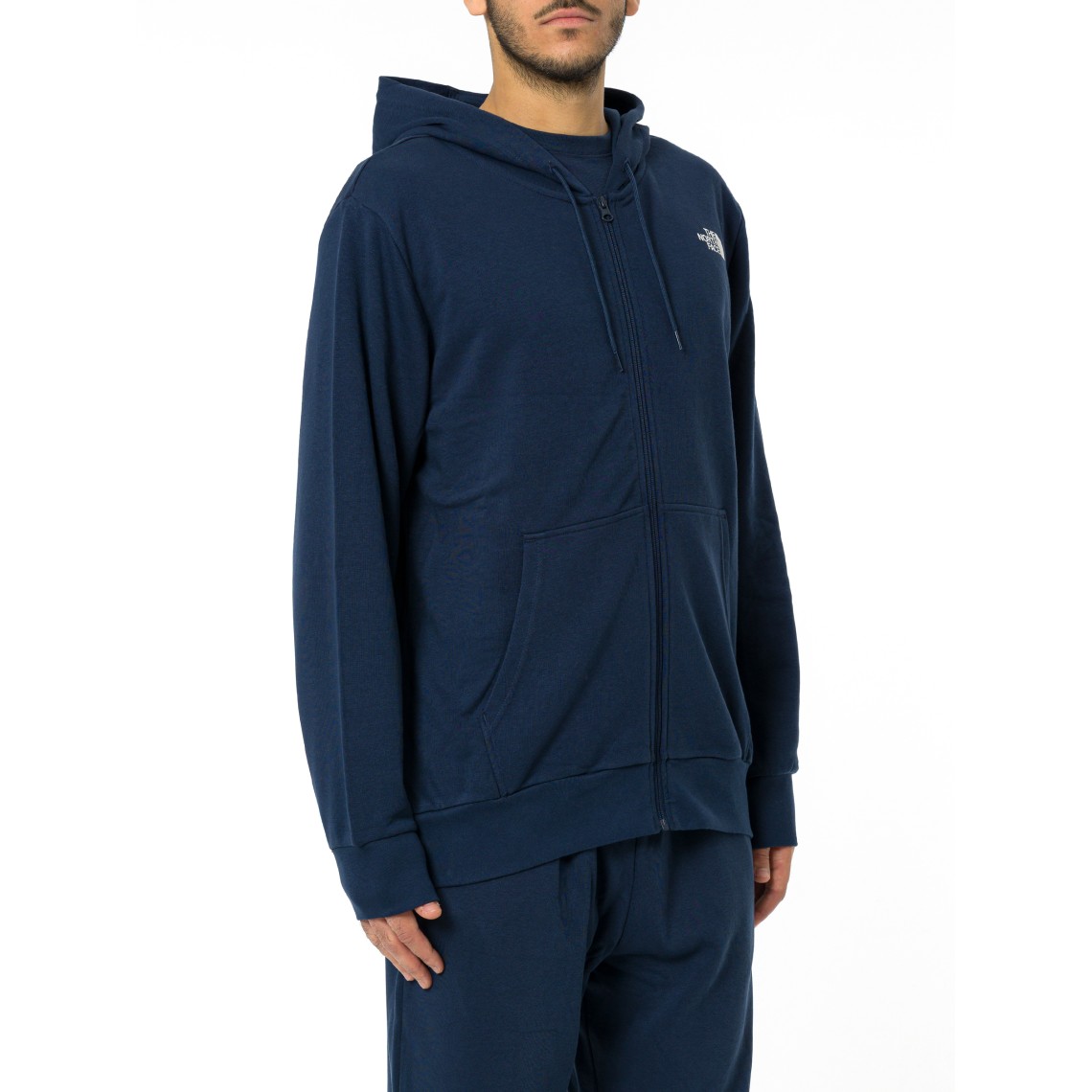 Felpa con zip e cappuccio Simple Dome Light Regular The North Face