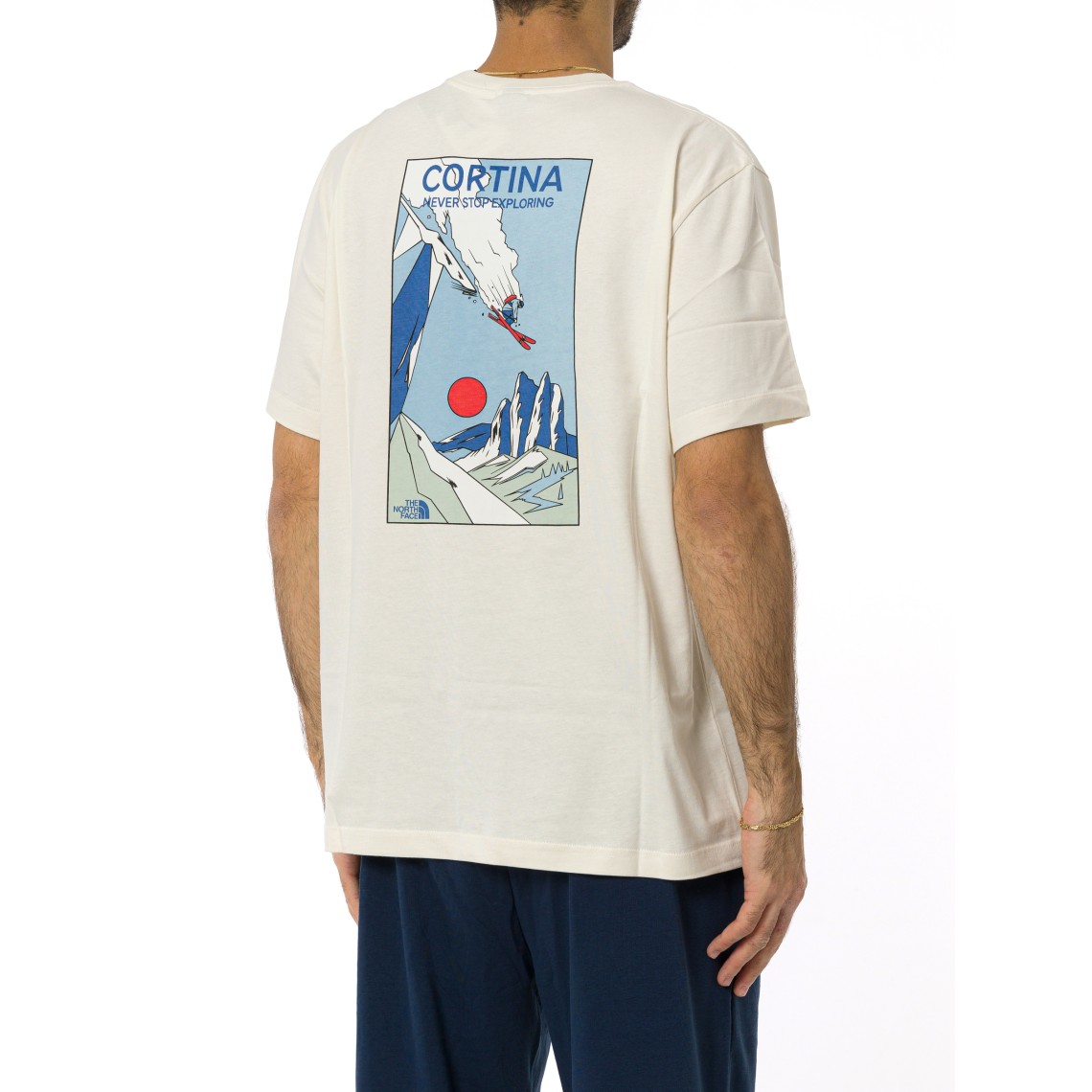 T-shirt Mountain Celebration Regular The North Face