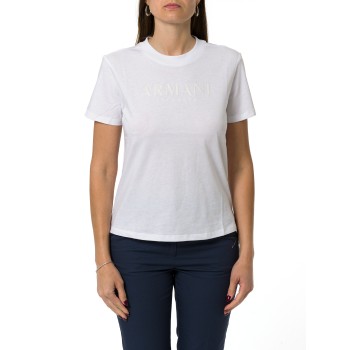T-shirt relaxed fit Armani Exchange in jersey di cotone