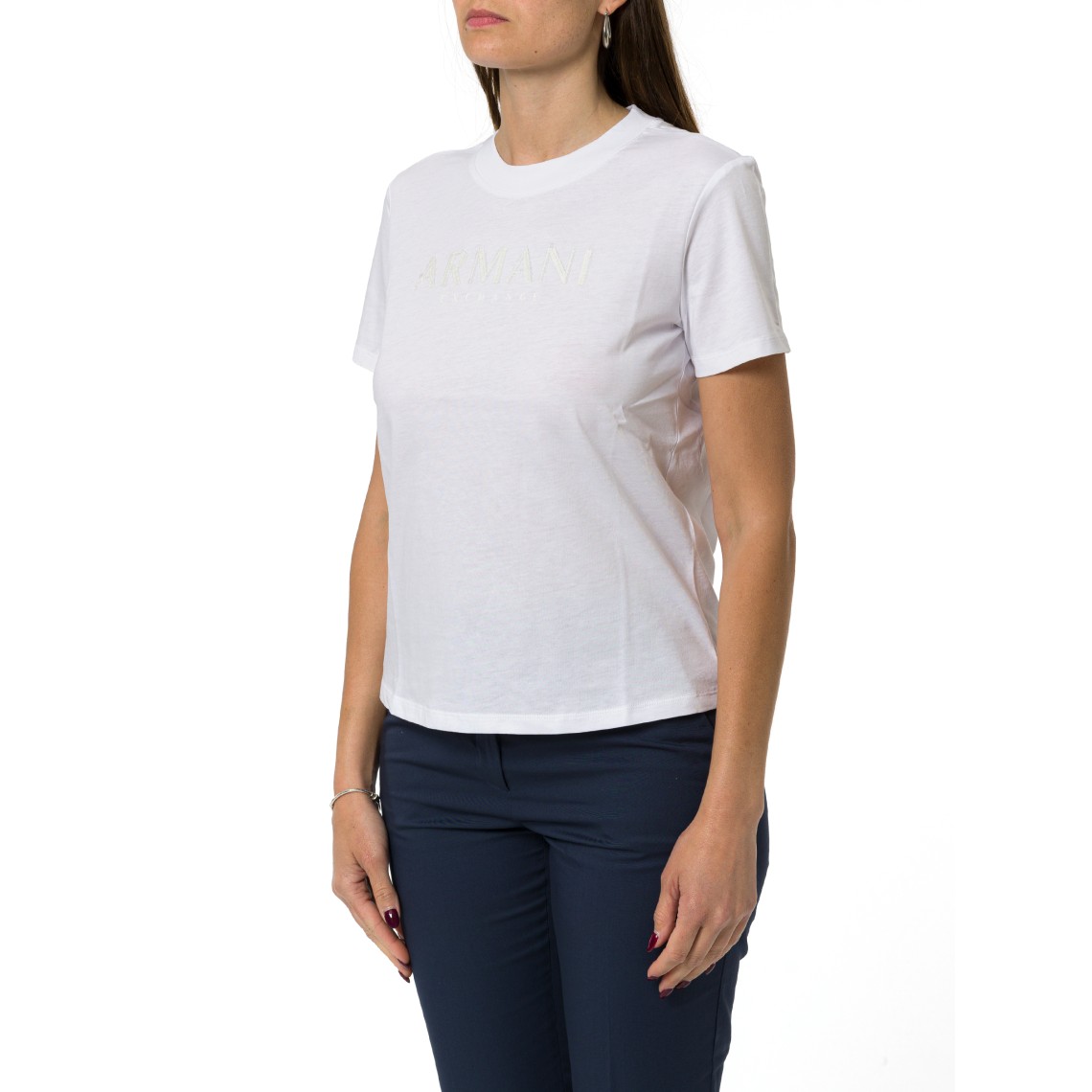 T-shirt relaxed fit Armani Exchange in jersey di cotone