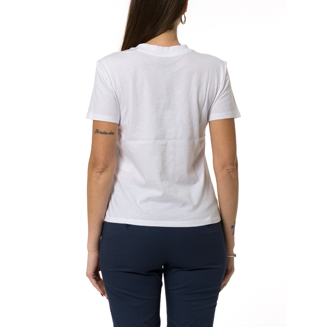 T-shirt relaxed fit Armani Exchange in jersey di cotone