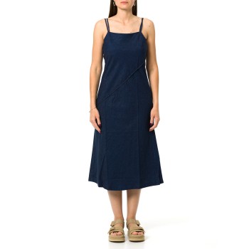 Abito con corpetto in morbido denim Calvin Klein Jeans