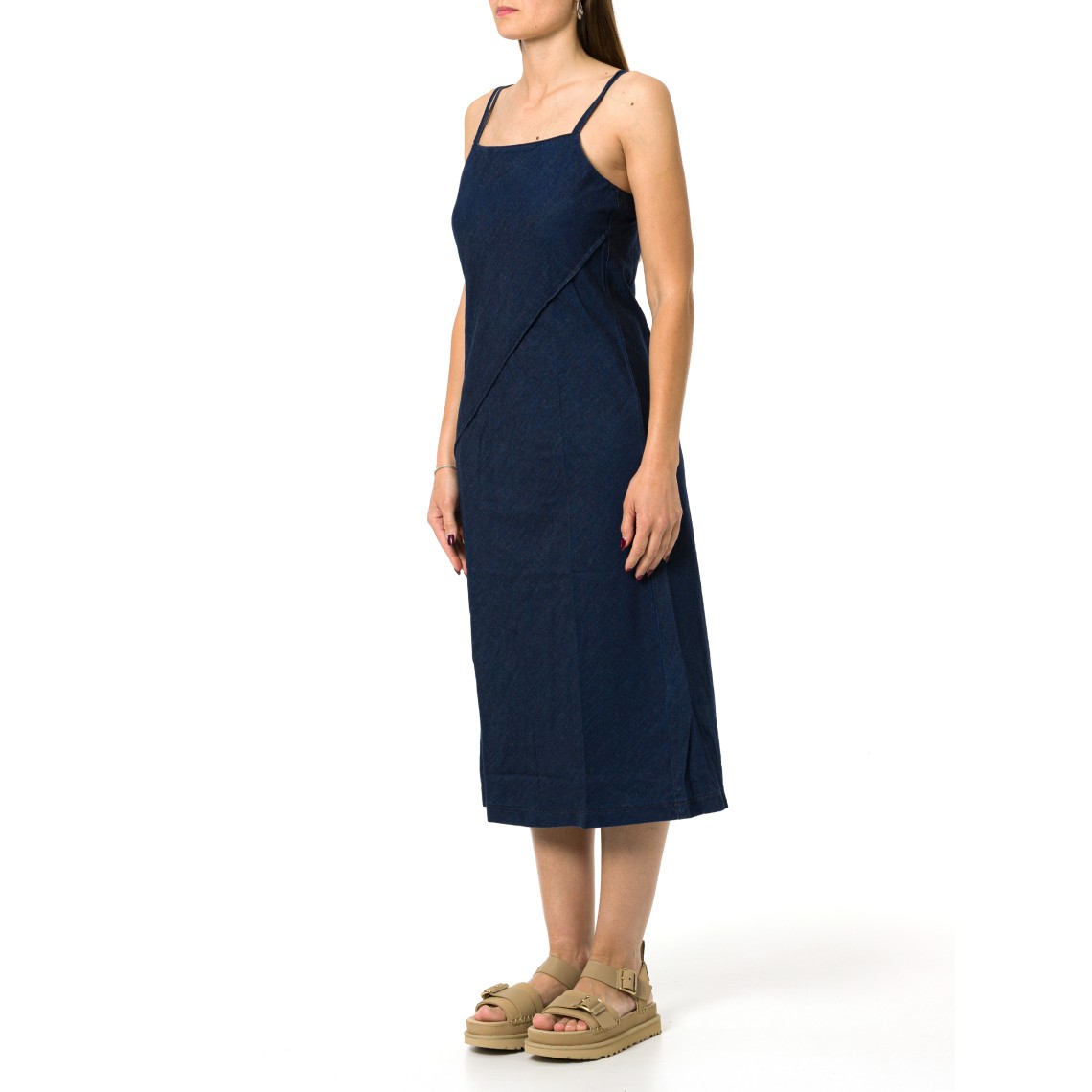 Abito con corpetto in morbido denim Calvin Klein Jeans