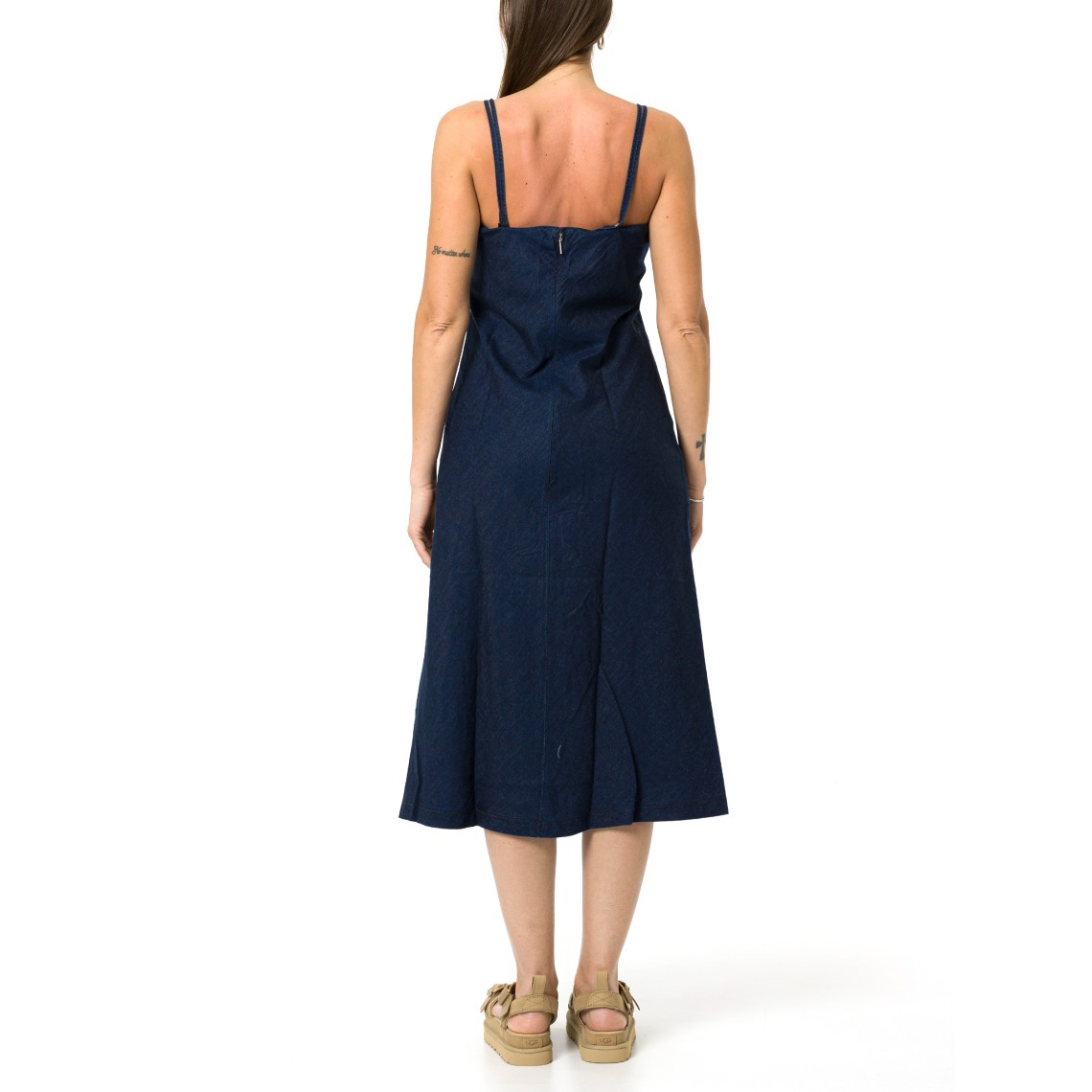 Abito con corpetto in morbido denim Calvin Klein Jeans