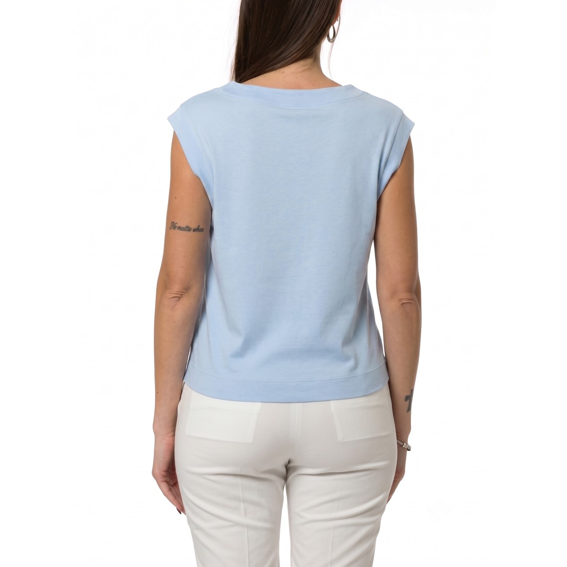 T-shirt smanicata Gran Sasso