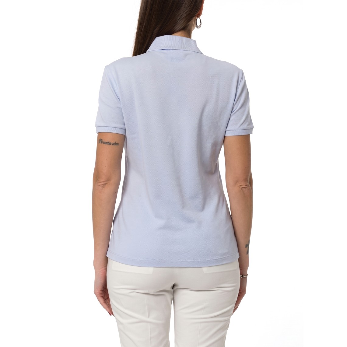 Polo in piquè di cotone stretch Lacoste