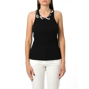 Top con dettagli gioiello Liu Jo