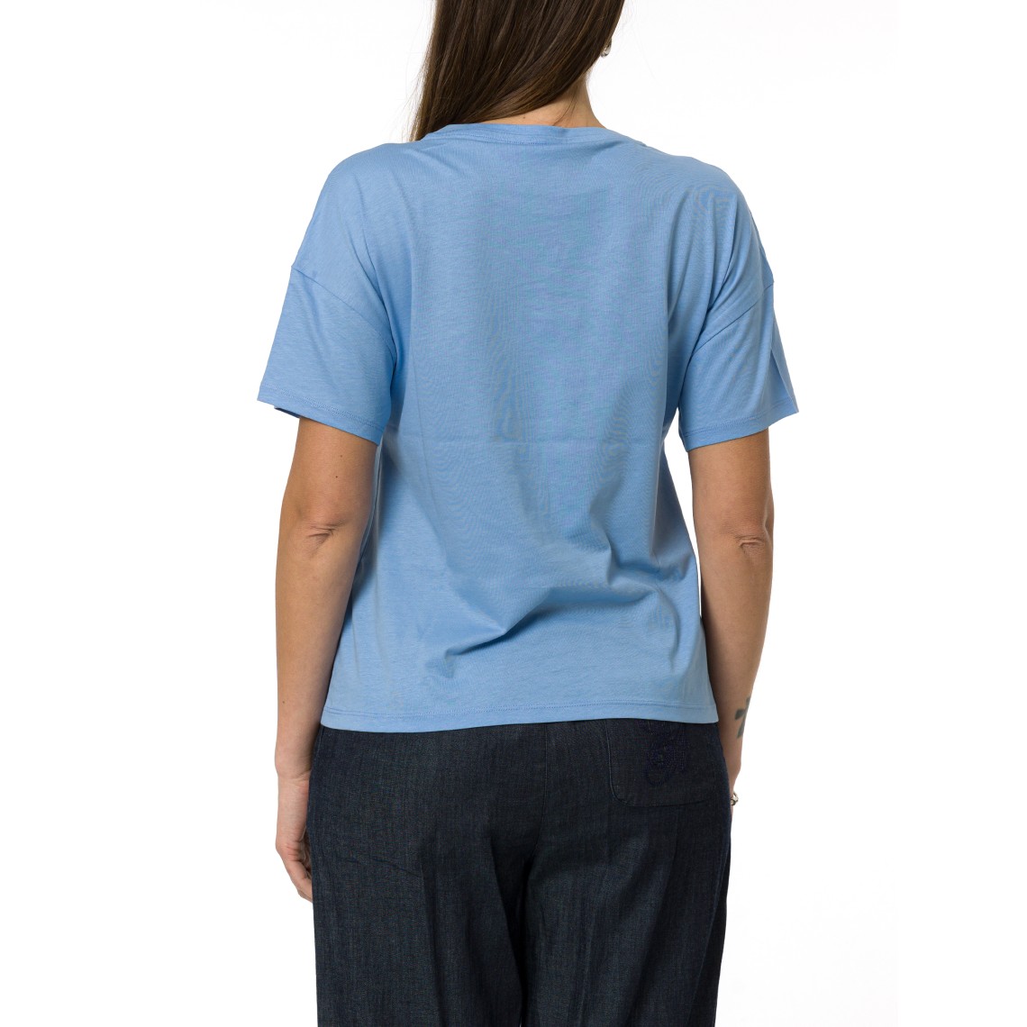T-shirt con patch Liu Jo