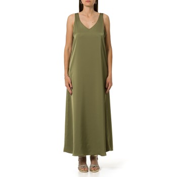 Abito midi in doppio raso Pennyblack