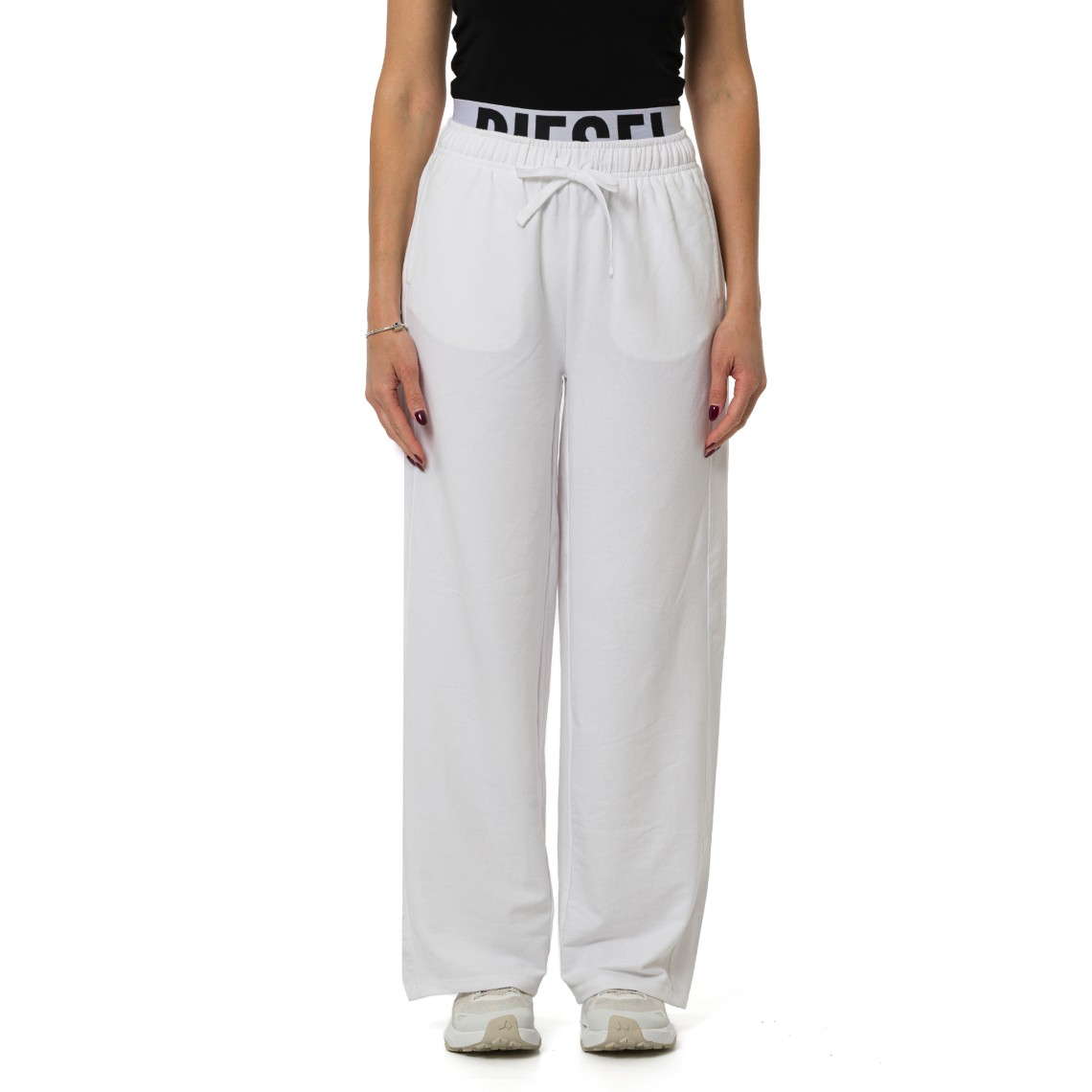 Pantaloni tuta con fascia in vita Diesel