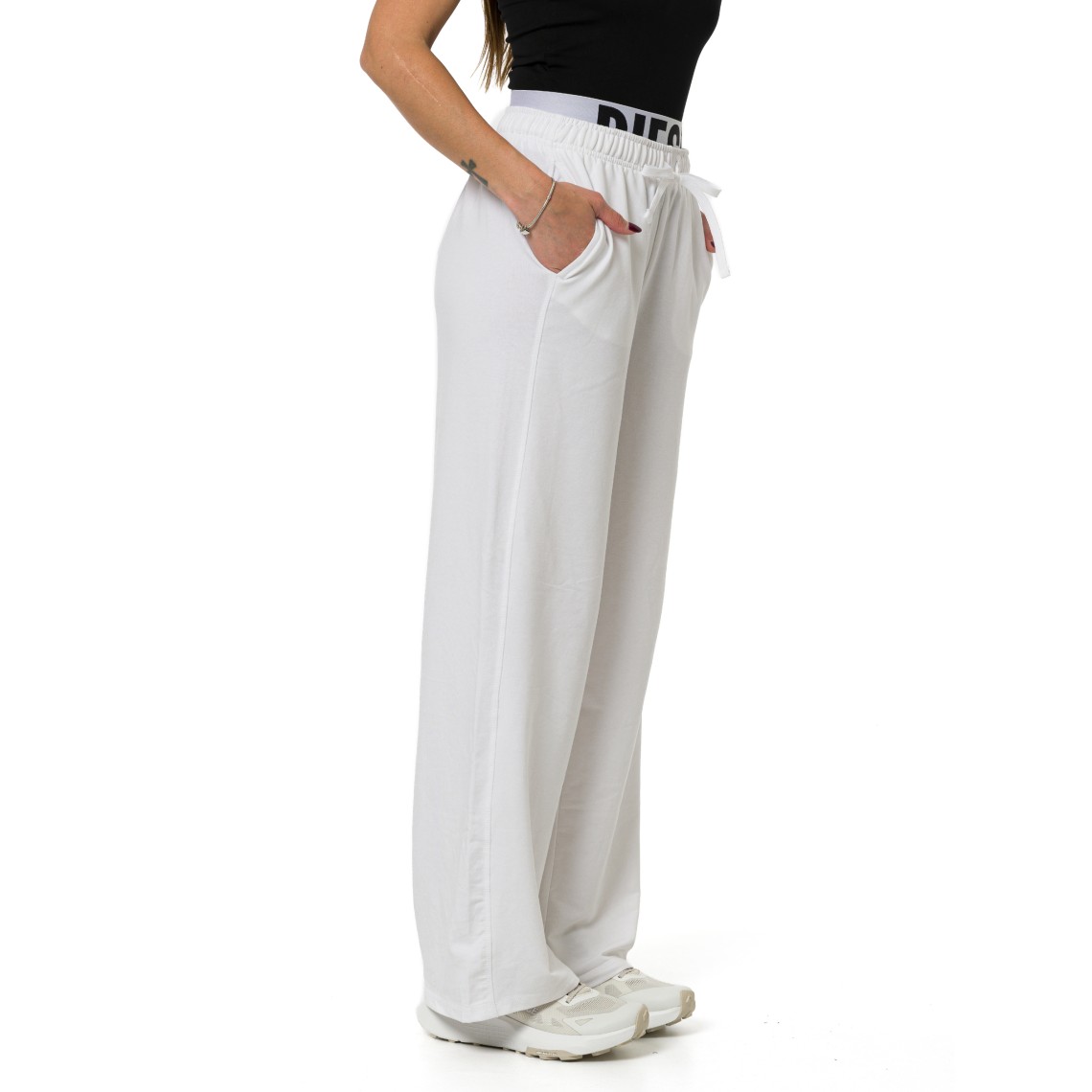 Pantaloni tuta con fascia in vita Diesel