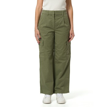 Pantaloni cargo in cotone elasticizzato Calvin Klein Jeans