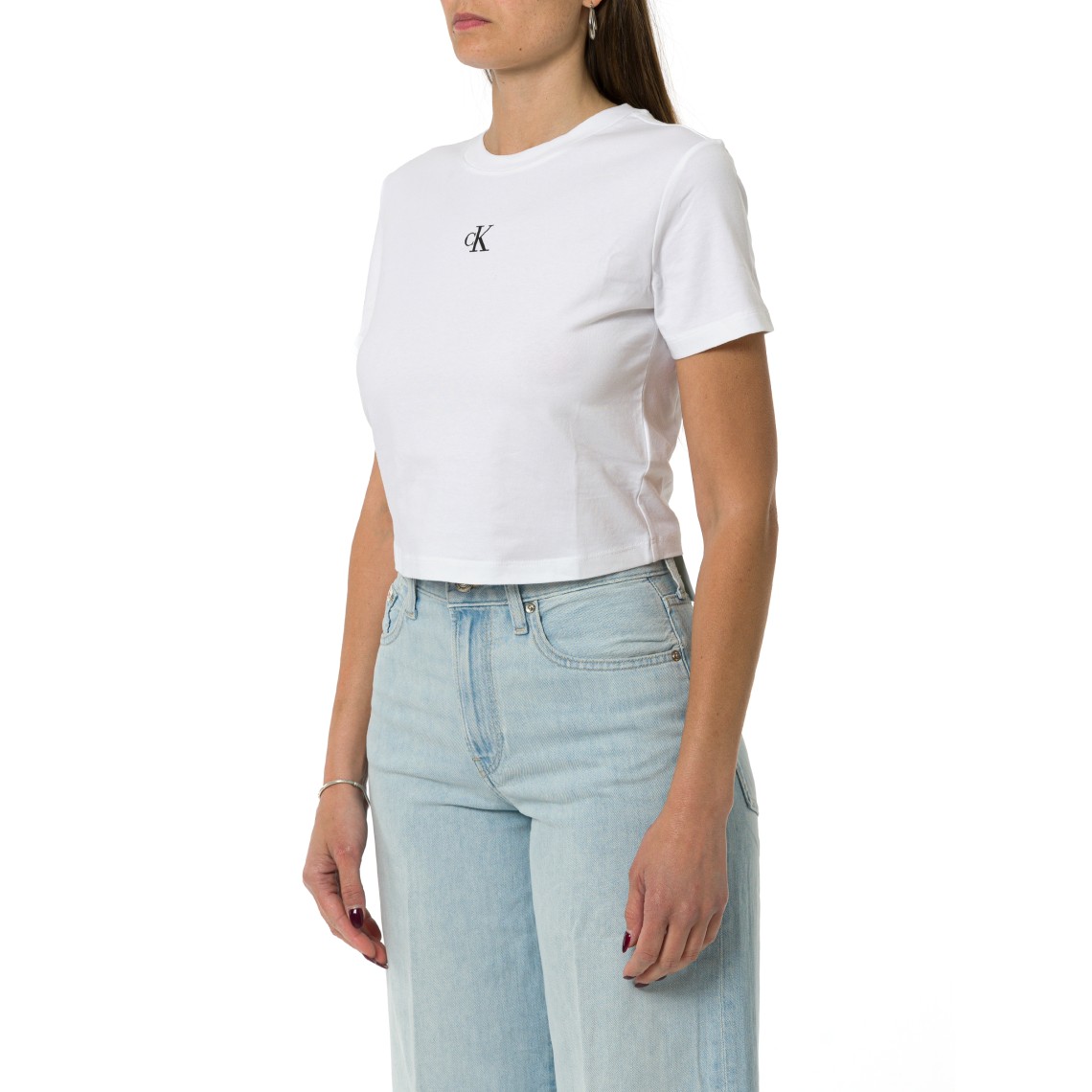T-shirt cropped Calvin Klein Jeans