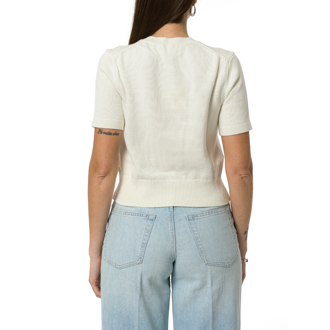 Maglioncino a maniche corte Calvin Klein Jeans