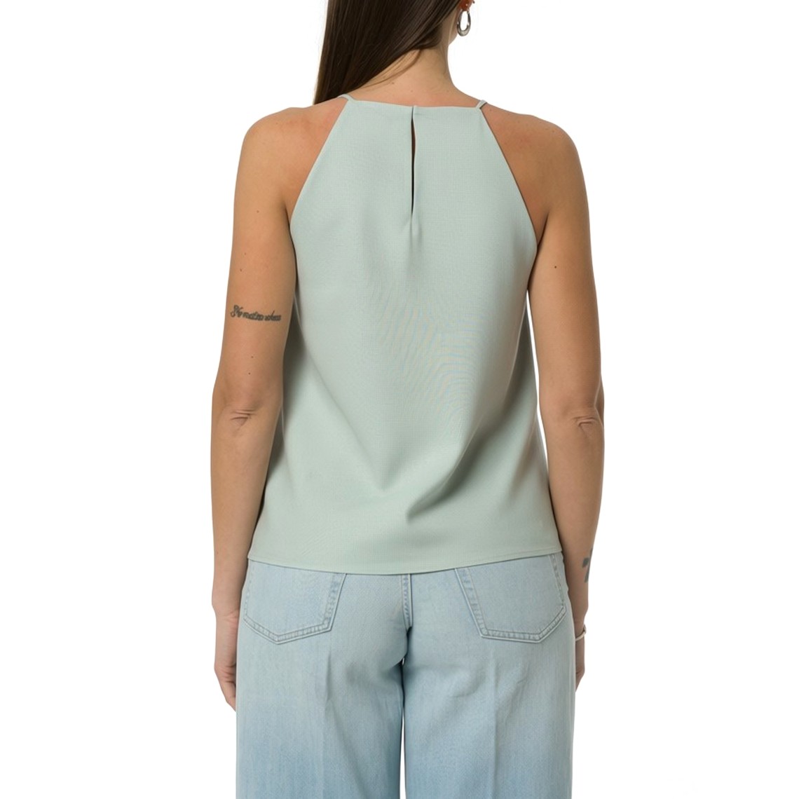 Top in misto lino Calvin Klein Jeans