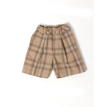 Bermuda a quadri Jeckerson bambino