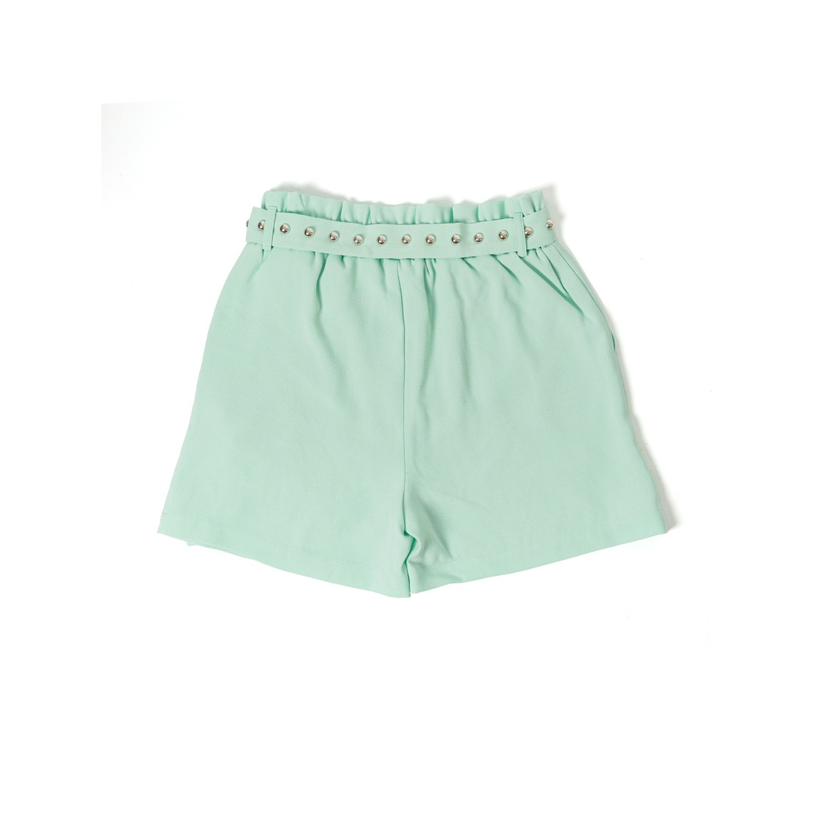 Shorts Liu Jo Kids in crêpe con cintura