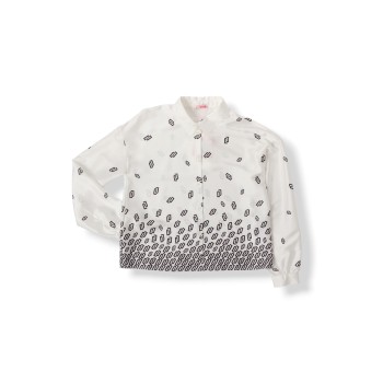 Camicia con lettering logo all over Liu Jo Kids