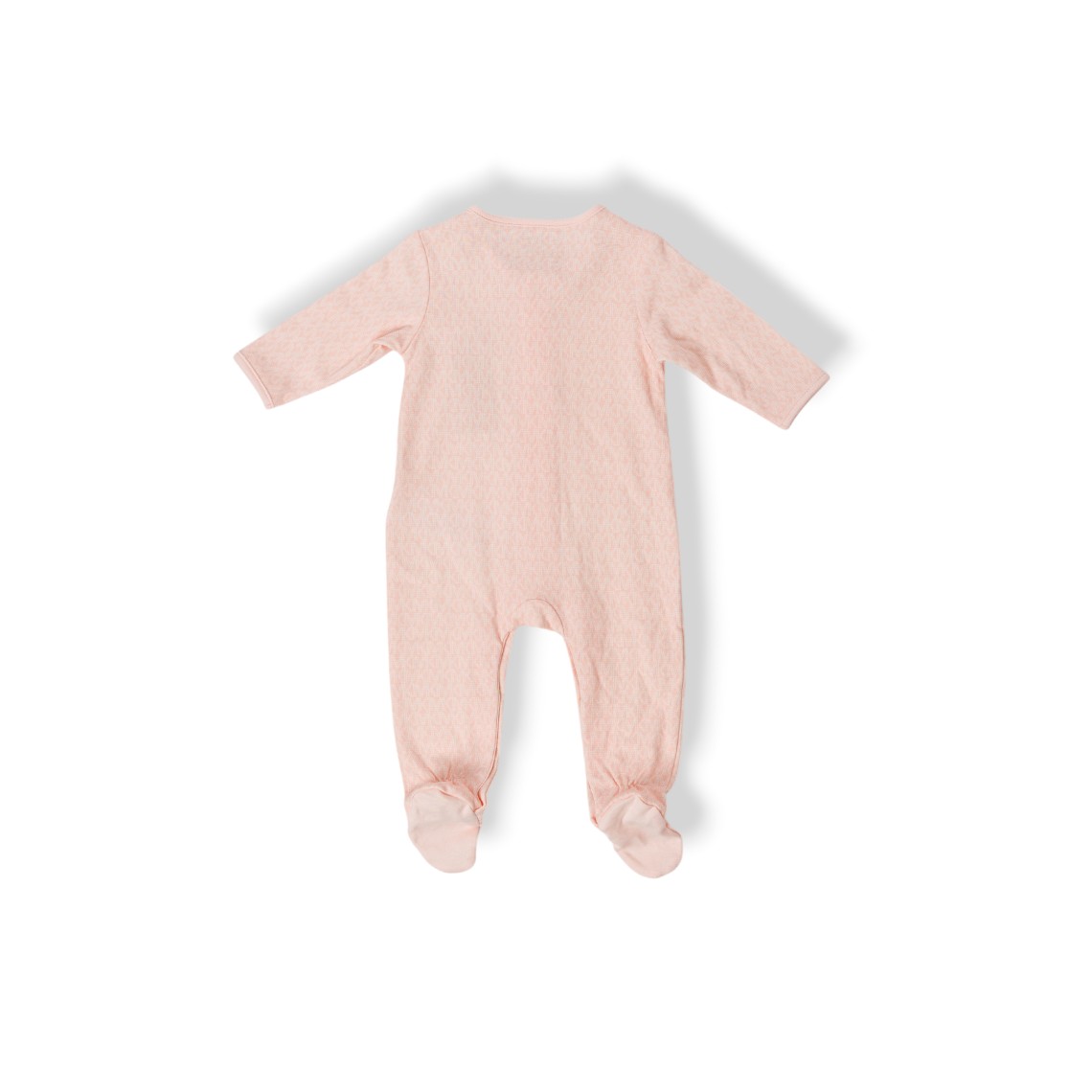 Completo in cotone con monogram Michael Kors bambina