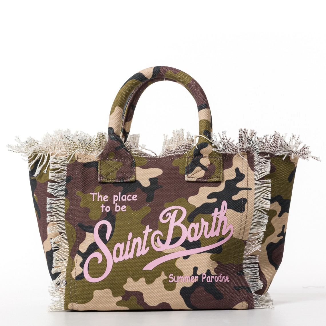 Borsa Colette in canvas Mimetic Mc2 Saint Barth